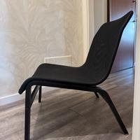 Poltrona nera ikea