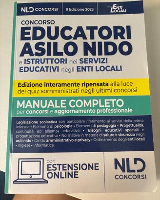 Manuale completo concorso educatori asilo nido