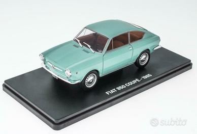 Modello auto fiat 850 coupe no burago