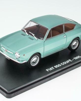 Modello auto fiat 850 coupe no burago