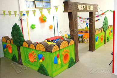 Scenografie per Sala Feste e Aree Gioco Bimbi