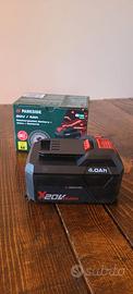 Batteria Parkside X 20V Team 4 Ah
