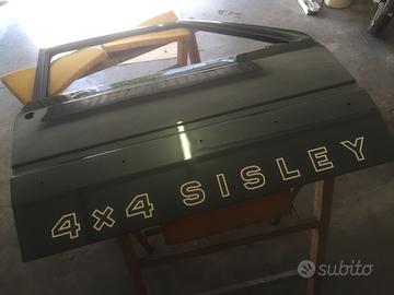 Scritte portiera panda 141 sisley