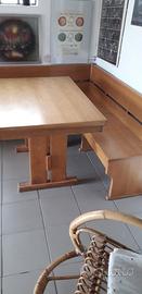 cassa panca angolare per sala cucina