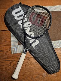 Racchetta tennis Wilson Blade OneHundredFour Nera