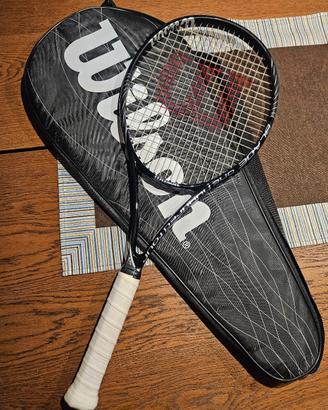 Racchetta tennis Wilson Blade OneHundredFour Nera