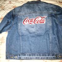 Giacca jeans coca-cola