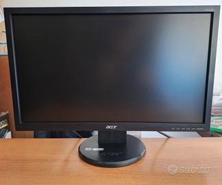 Acer V203H 20" LCD Monitor schermo display PC 