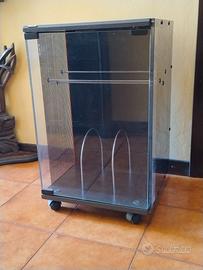 Mobiletto Porta Dischi Philips vintage