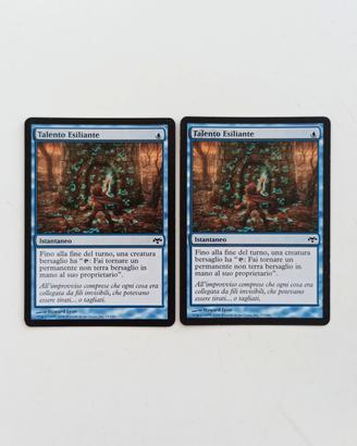 2x "Talento esiliante" vintage ITA #17 Vespro MTG 
