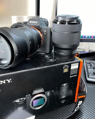 Sony A7 iii con Obiettivo Tamron 28-200