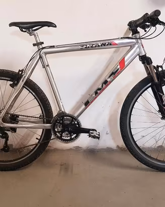 MTB IN ALLUMINIO RUOTE IN LEGA DI TITANIO 