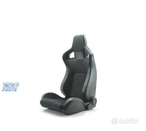 SEDILE SPORTIVO SEMI-BUCKET STILE RS ALCANTARA PEL