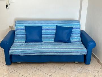 DIVANO-LETTO  3 POSTI (materasso nuovo 160X190)