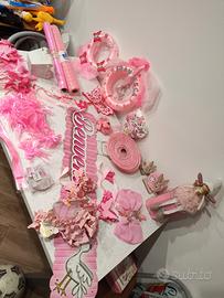 Set Nascita bambina rosa 