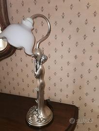lampada in argento Ottaviani vintage