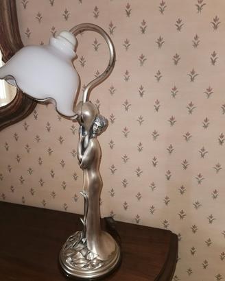 lampada in argento Ottaviani vintage