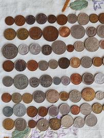 100 tipi di monete diverse da 50 stati diversi