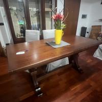 Tavolo allungabile legno massiccio