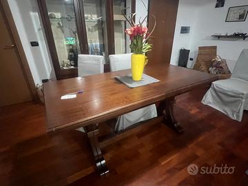 Tavolo allungabile legno massiccio