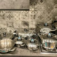 Set di pentole Gi & Ti + set posate da 12