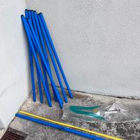 Bastone in plastica schiavi sport 10 pezzi