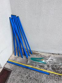Bastone in plastica schiavi sport 10 pezzi