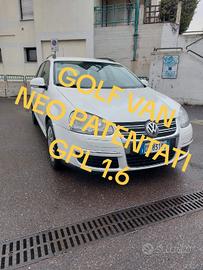 golf van 1.6 GPL NEO PATENTATI 