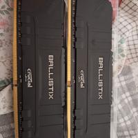 RAM Crucial Ballistix 16gb DDR4,3000MHz ( 2x8gb)
