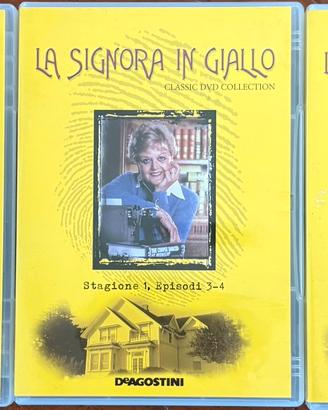 3 dvd de "La signora in giallo"