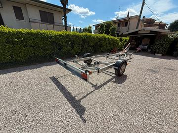 Rimorchio barca 1000kg TECNITRAIL