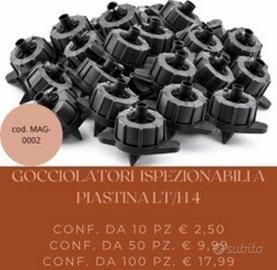 gocciolatoi impianti d'irrigazione