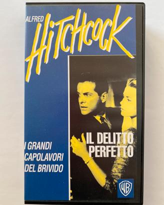 VHS "Il delitto perfetto" Alfred Hitchcock.