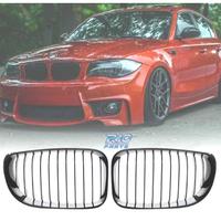 GRIGLIE BMW E81 E87 E82 E88 07-11 LOOK 1M NERO LUC