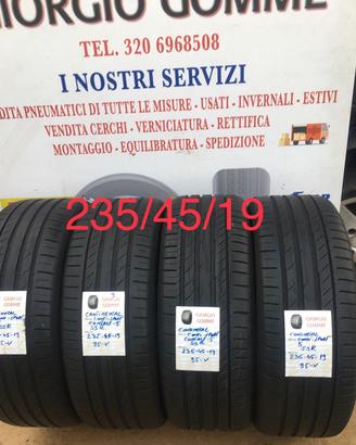 Gomme 235/45/19 nuove e usate