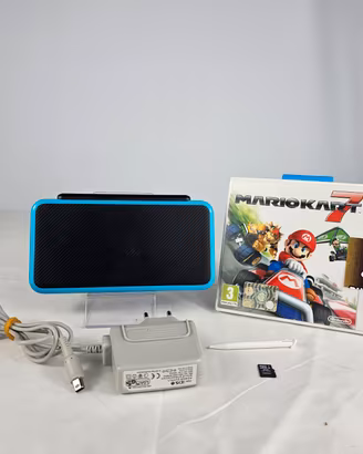new 2ds xl + gioco mario kart 7