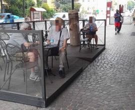 Bologna, ad.ze stazione treni Bar con dehor