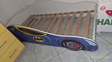 KOBI Lettino per bambini Spider Bat Car