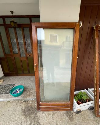 Porta finestra in legno Doppio vetro