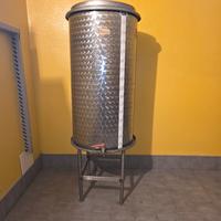contenitore vino inox 150 litri 