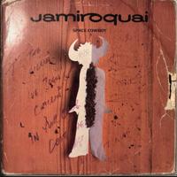 Vinile Jamiroquai Space Cowboy autografato