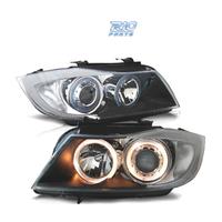FARI BMW E90 E91 05-08 ANGEL EYES HALOGENO FONDO N
