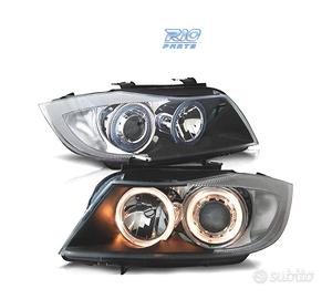 FARI BMW E90 E91 05-08 ANGEL EYES HALOGENO FONDO N