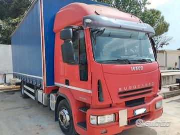 Motrice Iveco 160E25 cassone centinato E5