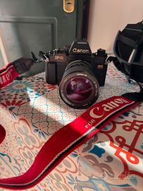 Kit fotografico Canon-F1 vintage