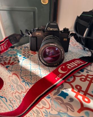 Kit fotografico Canon-F1 vintage