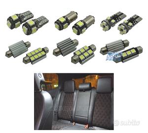 KIT 13 LAMPADE LED INTERNE PER SEAT LEON MK1 1 M 1