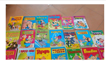LOTTO/BLOCCO 27 UMORISTICI VINTAGE GEPPO BRACCIO D