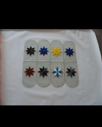 Vetri fatti a mano colori assortiti