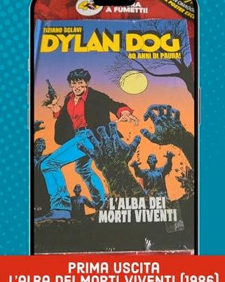 Dylan Dog 40° Prima uscita + METAL POSTER e Album
